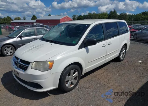 2013 Dodge Grand Caravan Se from USA, damaged, VIN 2C4RDGBG5DR568495